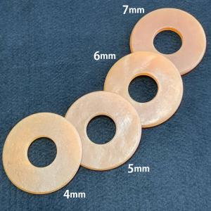鍔 磨き革鍔 革ツバ 厚み7mm つば 剣道 ...の詳細画像5