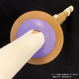 剣道 竹刀 鍔用 鍔止めゴム 【 紫 】 ツバ...の詳細画像2