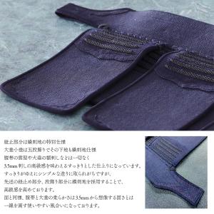 剣道 防具セット(胴抜きセット)武州正藍染 日...の詳細画像4