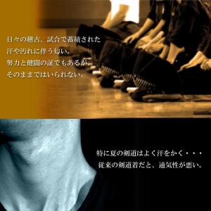 剣道 剣道着 ジャージ素材 特織ジャージ 颯 ...の詳細画像2