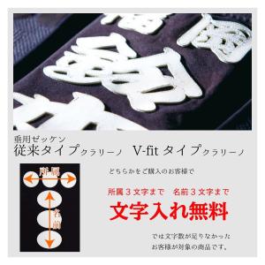 【剣道 垂用名札】 ゼッケン 名入れ追加 クラリーノの詳細画像1