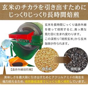 玄米珈琲(玄米コーヒー)パウダータイプ 200...の詳細画像2