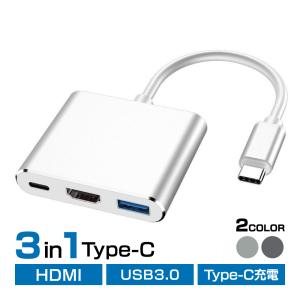 type-c hdmi 変換アダプター 変換アダプタ HDMI USB USB-C タイプC 4K ...