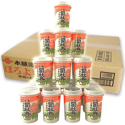 日本酒 高知 司牡丹酒造 本醸造 上撰 金凰 司牡丹 ほろよいカップ ワンカップ 180ml×30本...