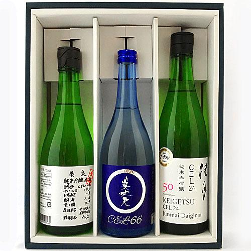 日本酒 高知 土佐の地酒 甘口 セットB (桂月 CEL24・亀泉 CEL24・美丈夫 CEL66)...