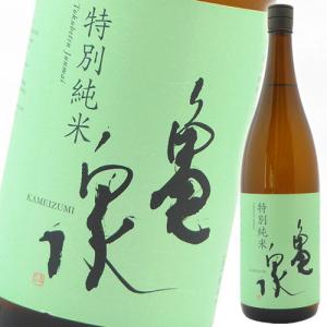 日本酒 高知 亀泉酒造 特別純米酒 1800ml｜高知の地酒専門店 西寅Yahoo!店