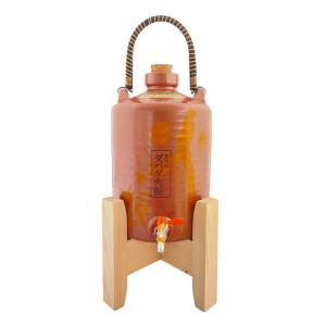 栗焼酎 高知 無手無冠 デカうんすけ台付 25° ダバダ火振 箱入 5400ml サーバー むてむか