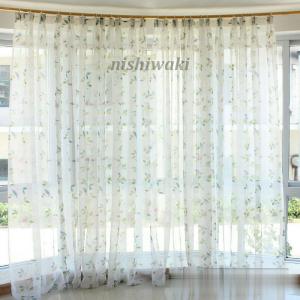 カーテン レースカーテン 半遮光 おしゃれ 北欧風 Ins風 チュール 遮熱 Uvカット 無地 白 腰窓 インテリア 丈直し フック オーダーカーテン Karen 0123cb672 西脇通販 通販 Yahoo ショッピング