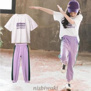 子供服 セットアップ キッズ 女の子 半袖 2020春夏 2点セット 上下セット Tシャツ 薄手 ハーフパンツ おしゃれ カジュアル 涼しい 可愛い  ジャージ 新品