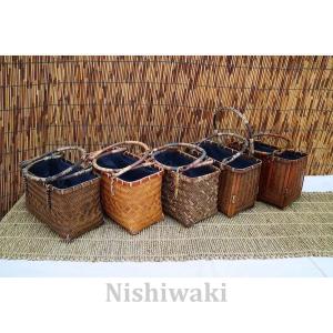 一閑張り買い物かご（大） : 虎斑竹専門店 竹虎 - 通販 - Yahoo