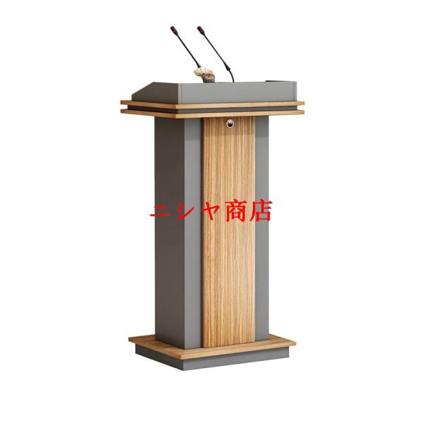 演台 演説台 司会台 、教会/教室用演台 プレゼンテーション/講義/結婚式のスピーチ用の表彰台、木製...