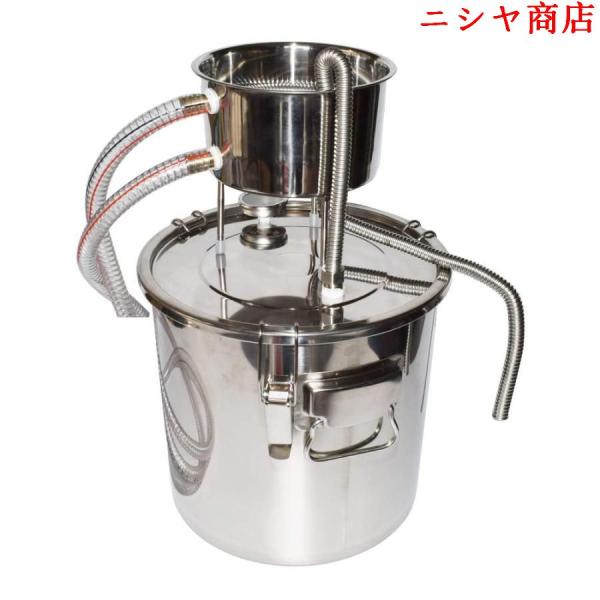 アルコールウイスキー用の新しい家庭用蒸留器の密造酒まだ水ステンレスボイラーサンパー樽（ポンプ付き）