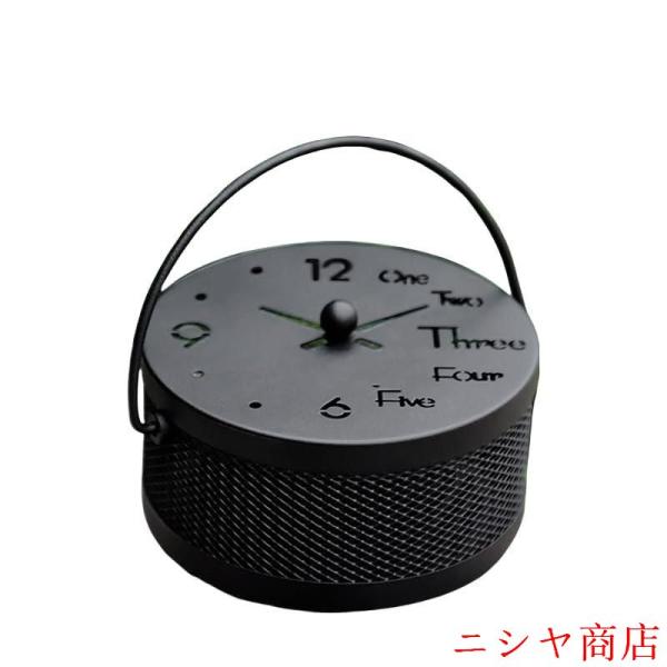 蚊香取線香 ホルダー 蚊取り線香入れ アウトドアキャンプ 時計の形 ホルダー キャンプ吊り下げ可能で...