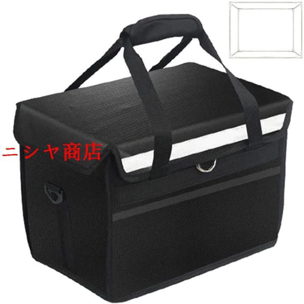 宅配 デリバリー クーラーボックス 防水 弁当箱 バッグ ピザポーチ 保温?保冷 広告ページ インサ...