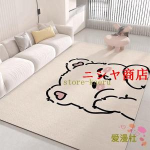 ベビープレイマット ラグ カーペット PVC リ...の商品画像