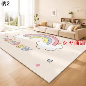 ベビープレイマット ラグ カーペット PVC ...の詳細画像2