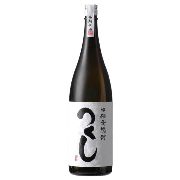 本格麦焼酎つくし白ラベル　25度　1800ml