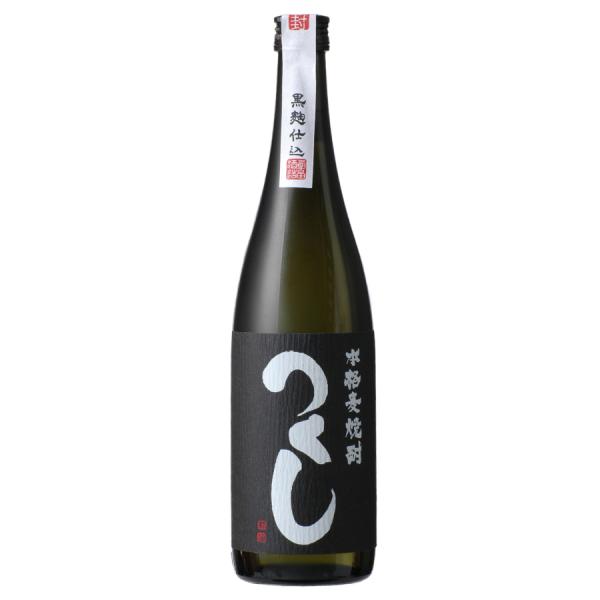 本格麦焼酎つくし黒ラベル　25度　720ml