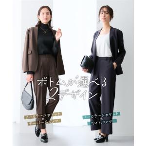 セレモニースーツ 卒業式 母 服装 スーツ レ...の詳細画像2