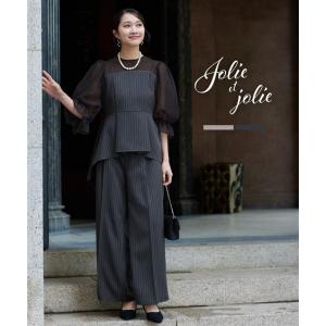 セレモニースーツ 卒業式 母 服装 入学式 レディース 結婚式 パーティードレス オケージョン ブラウス パンツドレス 30代 40代 50代 大きいサイズ cm0｜7days Life Styling by nissen