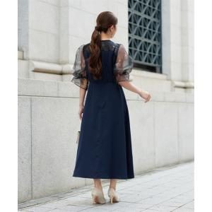 結婚式 パーティードレス ワンピース オケージ...の詳細画像3