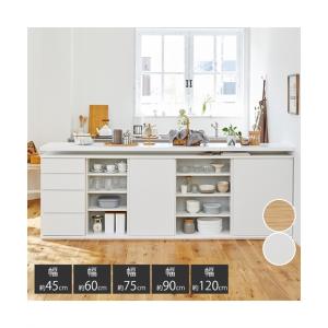 【特価❗️】システムキッチンカウンター下収納②（2/2） ニッセン（nissen） キッチンカウンター 収納 カウンター下 幅75cm