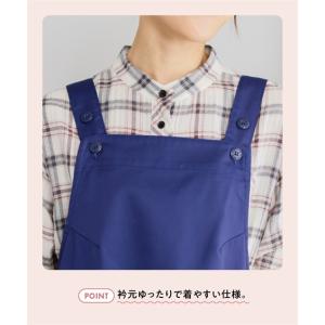 エプロン 大きいサイズ レディース シンプル ...の詳細画像1