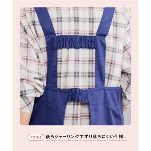 エプロン 大きいサイズ レディース シンプル ...の詳細画像4