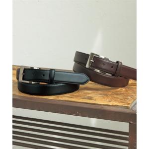 ニッセン（nissen） ベルト メンズ 牛革 ビジネス 普通サイズ 対応