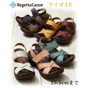 リゲッタ サンダル レディース クロス ストラップ グミ R-2682 靴 22.0〜22.5/23.0〜23.5/24.0〜24.5/25.0〜25.5cm ニッセン nissen