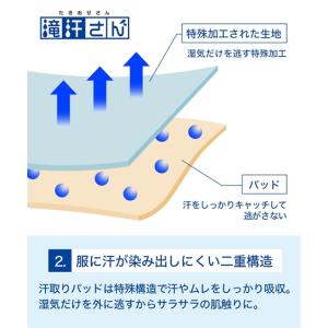 ブラトップ レディース 滝汗さん 吸汗速乾 消...の詳細画像4