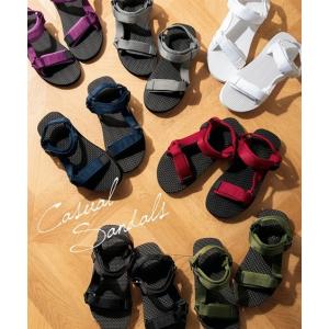 サンダル レディース スポーツ バンド 靴 23.5/24.5cm ニッセン nissen