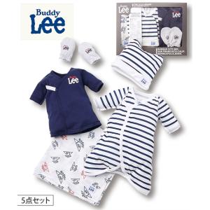 BUDDY Lee ベビー Buddy Lee 新生児 5点セット 短肌着 コンビ