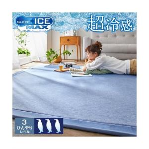 ラグ 省エネ 節電 厚みが選べる 超冷感ラグ 約185×240 5mm ニッセン nissen