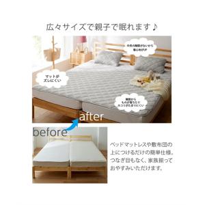 敷きパッド 接触冷感 綿混 タオル地 吸汗速乾...の詳細画像4