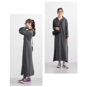 授乳服 ワンピース マタニティ ママ パーカー...の詳細画像5