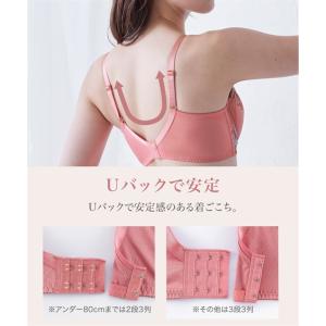 ブラジャー ショーツ セット 大きいサイズ レ...の詳細画像5