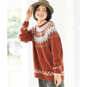 ノルディック柄セーターレディース レディースファッション の商品一覧 ファッション 通販 Yahoo ショッピング