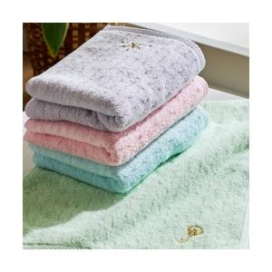 バスタオル 刺しゅう ワンポイント ミニ 120cm丈 約34×120cm ニッセン nissen