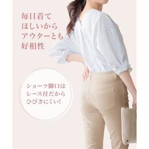 ショーツ スタンダード 大きいサイズ レディー...の詳細画像5