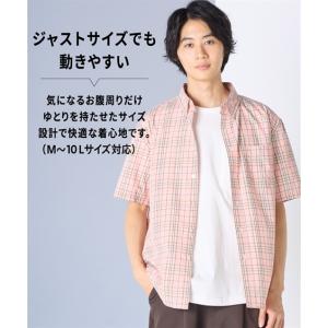 シャツ カジュアル メンズ 形態安定 チェック...の詳細画像4