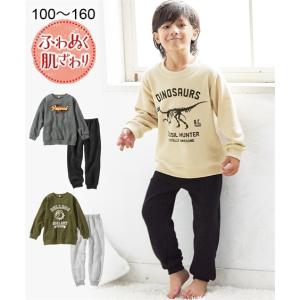 パジャマ キッズ 男の子 裏起毛 長袖 プリント 子供服 ジュニア服 冬 身長140/150/160cm ニッセン nissen