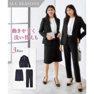 ニッセン（nissen） スーツ レディース 2ボトム テーラード ジャケット