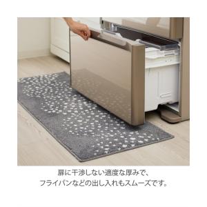 キッチン マット 北欧風 デザイン のふんわり...の詳細画像5