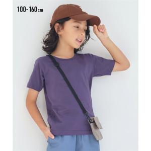 Tシャツ カットソー キッズ 無地 半袖 男の子 女の子