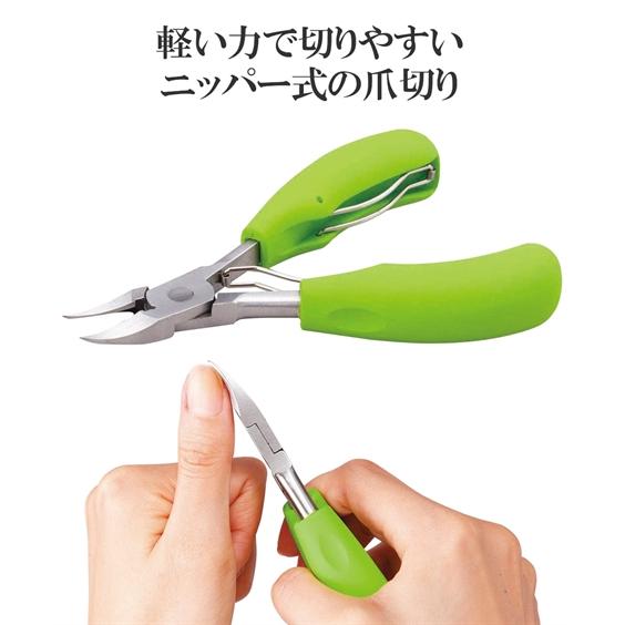 握りやすいニッパー 爪切り ニッセン nissen