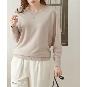 アニオナ　AGNONA ホワイトカシミア　ニット アニオナ AGNONA 美品 最高級 ホワイトカシミヤ ニット セーター 7分袖