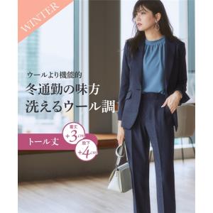 NEWYORKER レディーススーツ ウール(新品・未使用パンツ付き)13号 NEWYORKER（ニューヨーカー） パンツ ウールハウンドトゥース