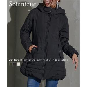 ニッセン（nissen） コート アウター ダイヤ柄キルト中わた アト