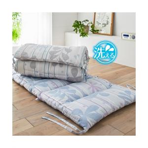 マット シダ柄の洗えるごろ寝 180cm ニッセン nissen